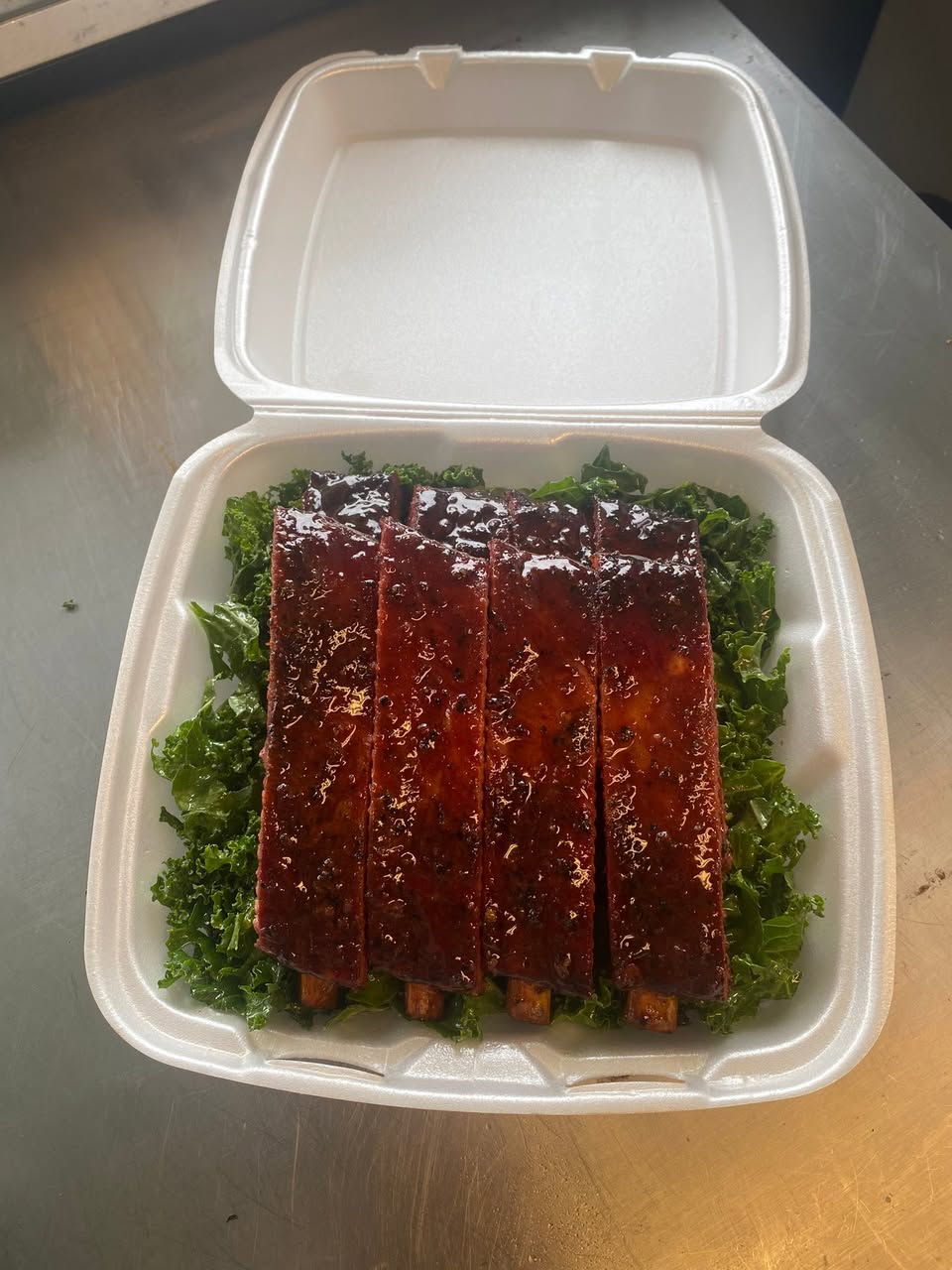 BBQ plate from Suckling Pig BBQ